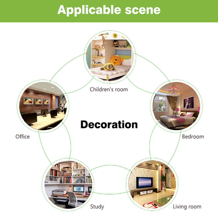 Three Birds Shape 3D Colorful LED Vision Light Table Lamp, USB Touch Version by bashfashion