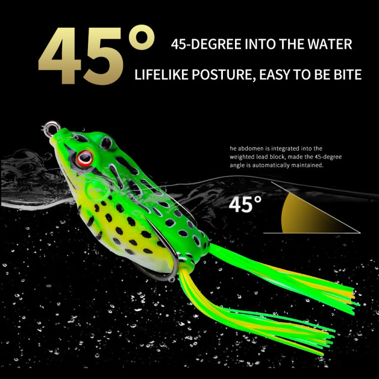 Thunder Frog Road Lure Fake Bait Simulation Soft Bait, Specification: 5g 4.3 cm(G) by null