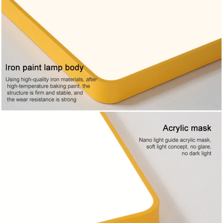 Macaron LED Round Ceiling Lamp, White Light, Size:78cm(Blue) by bashfashion