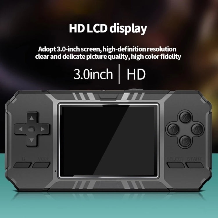 S8 3.0 inch Screen Classic Handheld Game Console Built-in 520 Games(Blue) by bashfashion