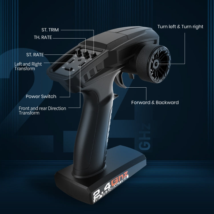 9201E 1:10 Full Scale Remote Control 4WD High Speed Car(Orange) by bashfashion