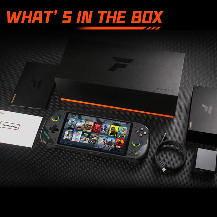 ONE-NETBOOK OneXPlayer F1 Pro 7 inch Handheld Game Console, 32GB+1TB, Windows 11 AMD Ryzen AI 9 365 CPU(US Plug) by ONE-NETBOOK