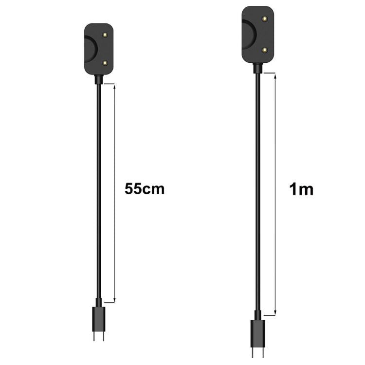 For Samsung Galaxy Fit3 SM-R390 xDfind Type-C Interface Smart Watch Charging Cable With Chip Protection, Length:1m(Black) by xDfind