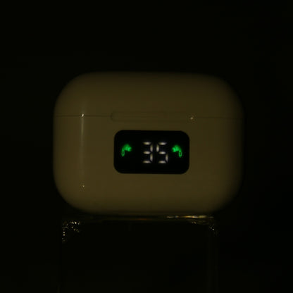 i58 TWS Bluetooth 5.0 Touch Wireless Bluetooth Earphone for IOS System Equipment, with Magnetic Attraction Charging Box & Smart Digital Display, Support Siri(White) by bashfashion