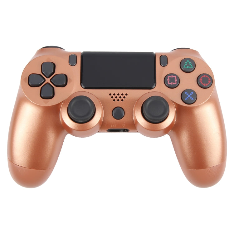 Wireless Bluetooth Snowflake Button Game Controller for Sony PS4 (Bronze) by bashfashion