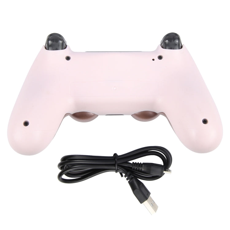 Wireless Bluetooth Snowflake Button Game Controller for Sony PS4 (Rose Gold) by bashfashion