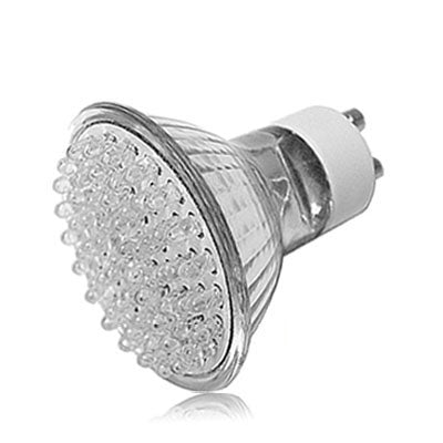3W 60 LED High Quality LED Energy Saving Spotlight Bulb, Base type: GU10 (Warm White) by bashfashion