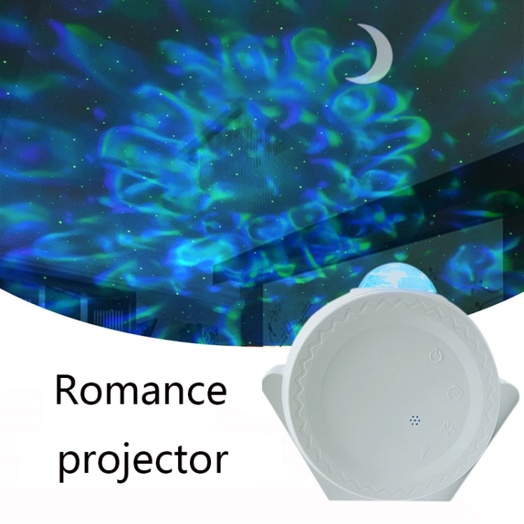 SC511 3 In 1 Watermark Starry Sky Projector Graffiti Smart Atmosphere Night Light, Light color: Black WiFi by bashfashion