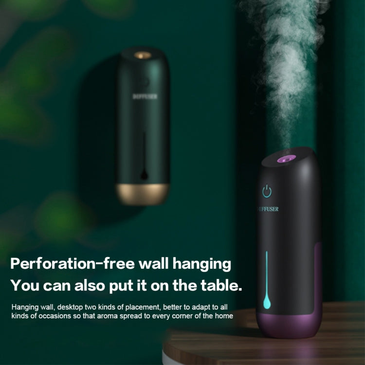 Timed Automatic Spray Air Purification Diffuser, Single Machine, No Essential Oil(2.0 Rose Pink) by bashfashion