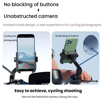 Kewig Motorcycle Bicycle Non-Blocking Mobile Phone Camera Navigation Bracket(M29-C3) by kewig