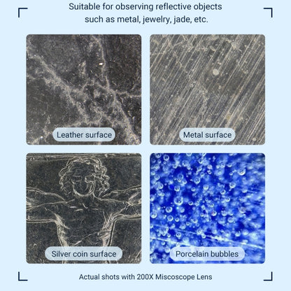 APEXEL APL-MS002CWH 200x High-Definition Children Science Education Microphone Lens With CPL(Black) by APEXEL