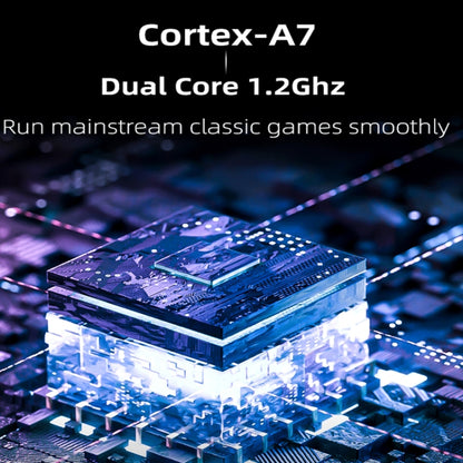 Miyoo Mini Plus 3.5 Inch IPS Screen Retro Handheld Game Console 32GB 9K Games(White) by bashfashion