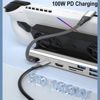 5 -in -1 For ASUS ROG Ally 100W PD Charging Game Console Stand Multifunctional USB 3.0 Docking Station by bashfashion