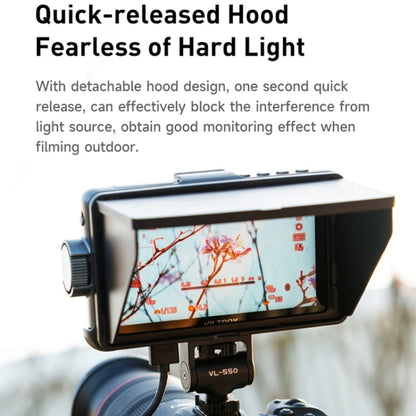 VILTROX DC550 Touch Model 5.5 Inch Camera Studio Monitors 4K HDMI 3D LUT Director Monitor by VILTROX