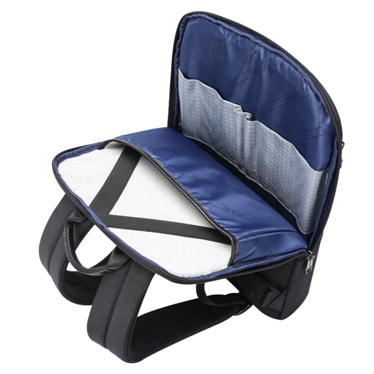 Bopai First-Layer Cowhide Business Commuter Waterproof And Lightweight Laptop Backpack, Color: Flagship by Bopai