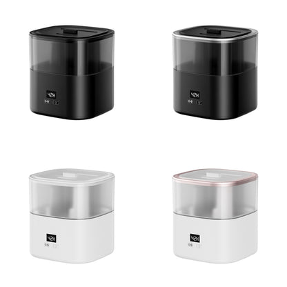 JSQ-58 1.1L large Capacity Digital Display Flame Atomization Humidifier, Color: Matt Black(UK Plug) by bashfashion