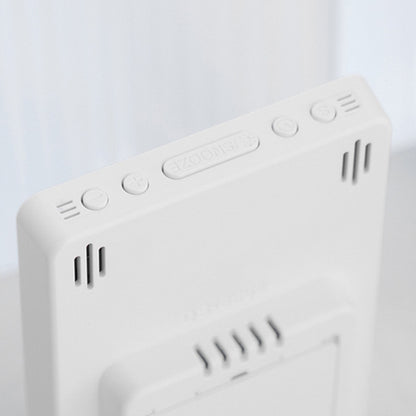 Multifunctional Temperature / Humidity Display Electronic Alarm Clock, Color: Blue Black by bashfashion