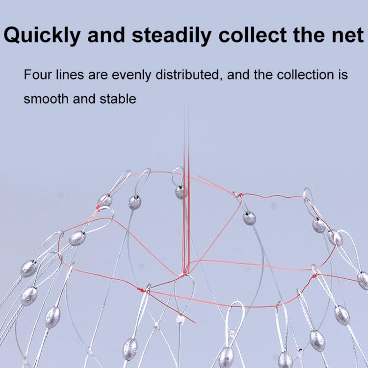 Diameter 52cm/16 Strands Automatically Retractable Crab Cage Wire Crab Opening And Closing Cage by bashfashion